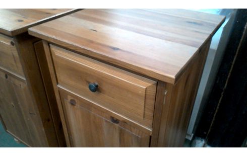 NACHTTISCH DAS STÜCK KIEFER IKEA 1 TÜR / 1 SCHUBLADE