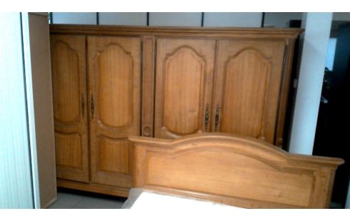 ROPERO RÚSTICO MACIZO ROBLE