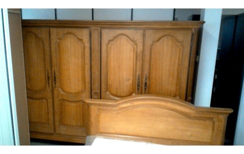 ROPERO RÚSTICO MACIZO ROBLE