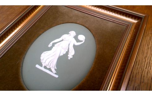 CADRE WEDGWOOD VERTE PORCELAINE