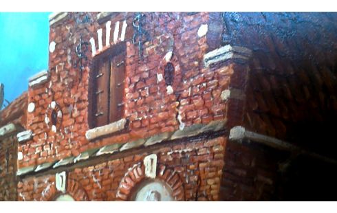 SCHILDERIJ KADER VERGULD GESIGNEERD BEEKOUT