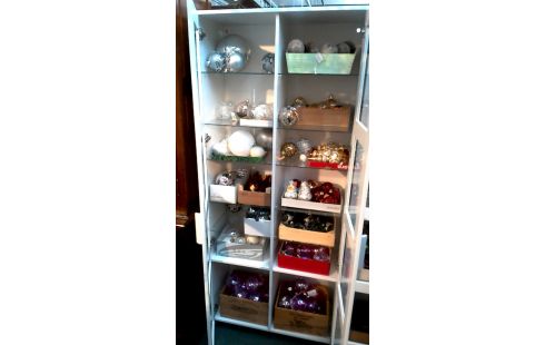 VITRINEKAST WIT IKEA BRIMNES 2 DEUREN PER STUK