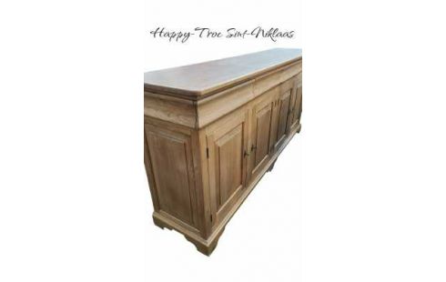 NIEDRIGES BUFFET KIEFER 4 TÜREN / 4 SCHUBLADEN