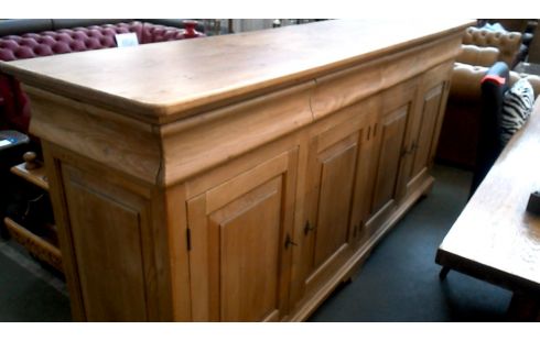 NIEDRIGES BUFFET KIEFER 4 TÜREN / 4 SCHUBLADEN