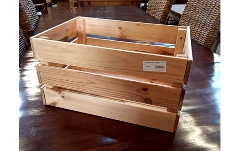 CAISSE BOIS CLAIR