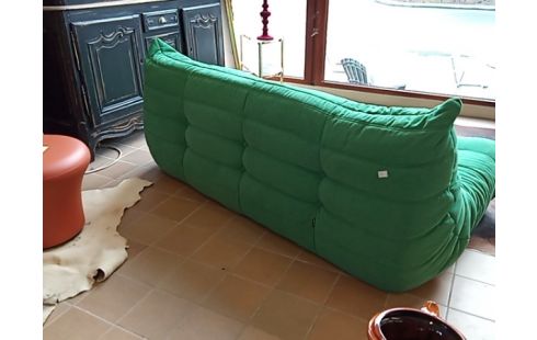 CANAPE TOGO LIGNE ROSET 2 PLACES VERT