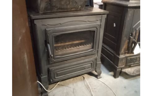 POELE A BOIS FONTE ET CHARBON CINEY
