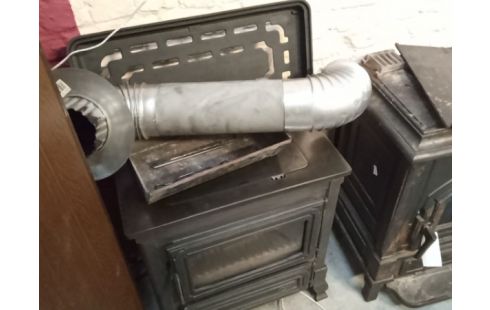 POELE A BOIS FONTE ET CHARBON CINEY