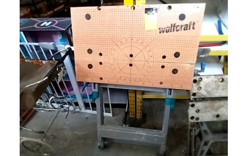 ETABLI RÉGLABLE WOLFCRAFT