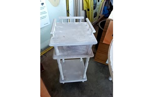 TABLE TÉLÉPHONE CÉRUSÉ