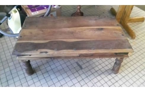 WOHNZIMMERTISCH 1 EXOTISCHES HOLZ