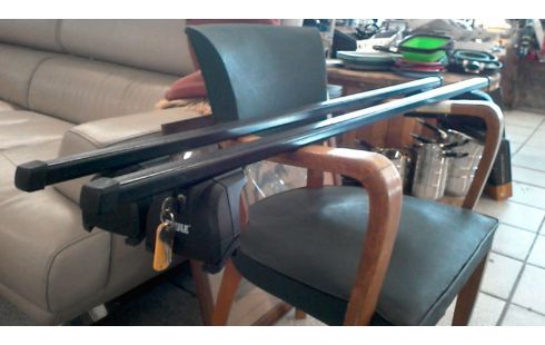 BARRES DE TOIT THULE 120CM AVEC CLES