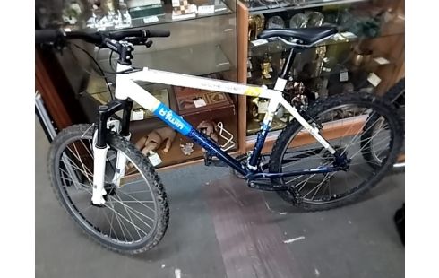 VTT Blanc bleu rockrider