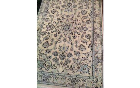 TEPPICH PERSER WEIß-BLAU <ARO>