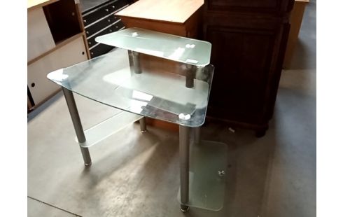 BUREAU informatique verre