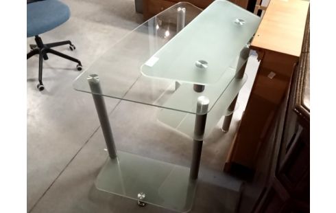 BUREAU informatique verre