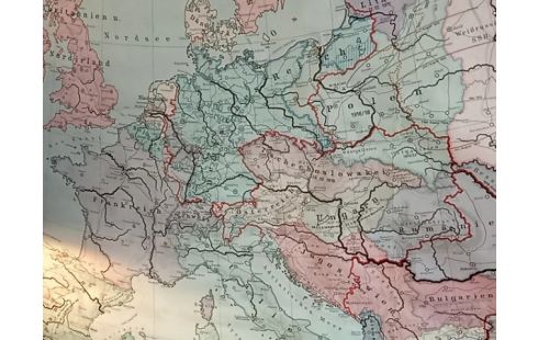 CARTE ANCIENNE EUROPE