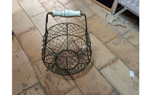 PANIER A OEUFS METAL