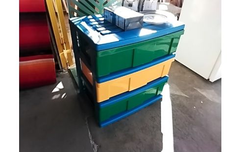 COMMODE ENFANT PLASTIQUE  COFFRE À JOUET