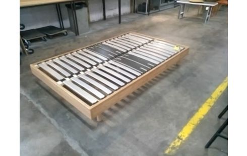 SOMMIER A LATTES 120X190 + PIEDS