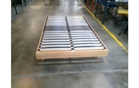 SOMMIER A LATTES 120X190 + PIEDS