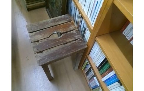 TABOURET BOIS ANCIEN