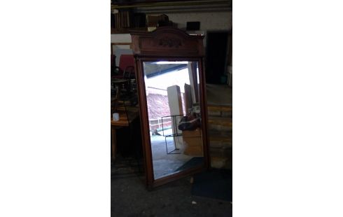 MIROIR TRUMEAU BISEAUTÉ ANNÉES 20