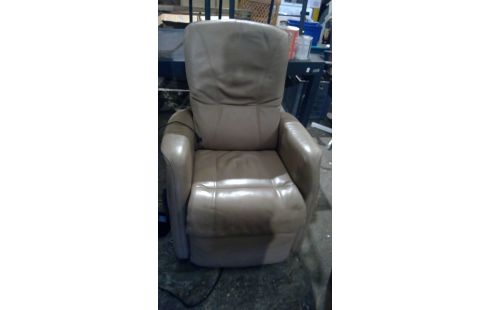 TV-SESSEL ELEKTRISCH LEDER BEIGE