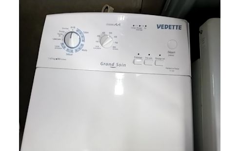 MACHINE A LAVER VEDETTE (1 CÔTÉ ABÎMÉ)