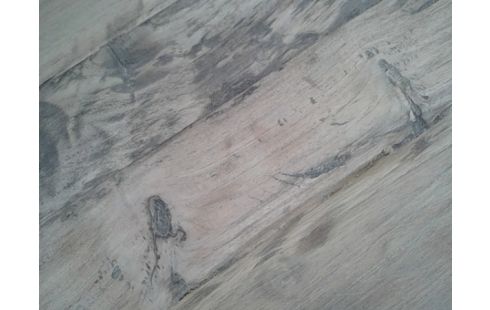 TABLE DE SALLE A MANGER MODERNE METAL BROSSE