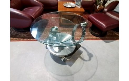 TABLE BASSE EN VERRE MODULABLE