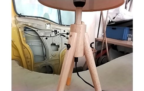 LAMPE DE CHEVET FAÇON PROJECTEUR