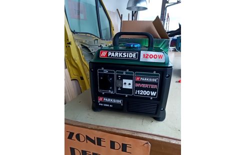 GROUPE ELECTROGENE 1200W PARKSIDE/CARTON