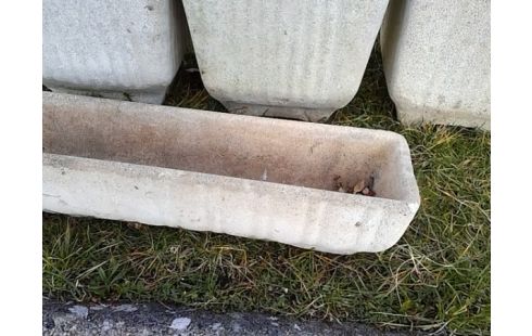 JARDINIERE PIERRE RECTANGULAIRE