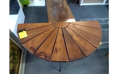 CONSOLE Lattes fer forgé