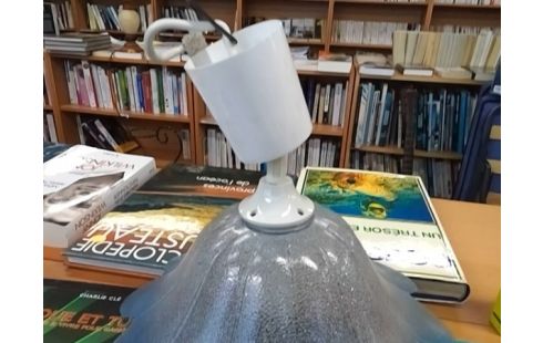 SUSPENSION VERRE FLEUR