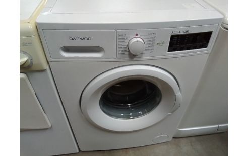 LAVE LINGE HUBLOT DAEWOO 6KG 1200T A++