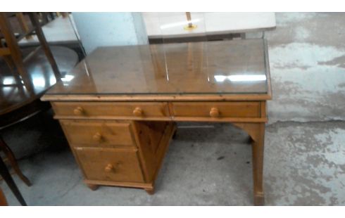 SCHREIBTISCH KIEFER MASSIV