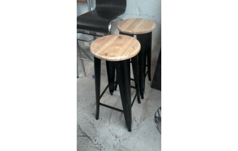 PAIRE DE TABOURETS DE
