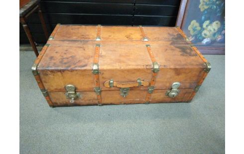 MALLE MILITAIRE CUIR