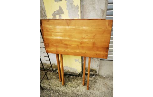 TABLE DE SALLE A MANGER PIN RECTANGULAIRE + 6 CHAISES + 2 ALLONGES