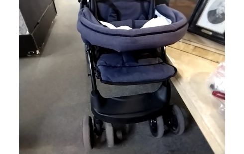 POUSSETTE DOUBLE BLEUE CHIC 4 BABY