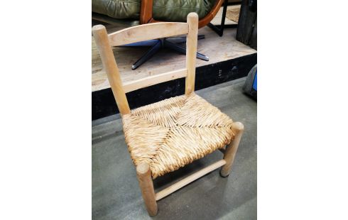 FAUTEUIL ENFANT paillé