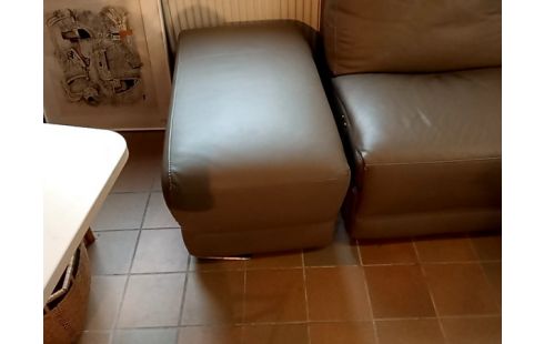 SALON D'ANGLE cuir (systeme electrique à revoir)