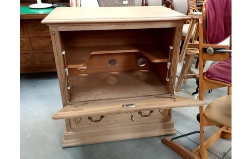 MEUBLE bar chene decape 1 abattant