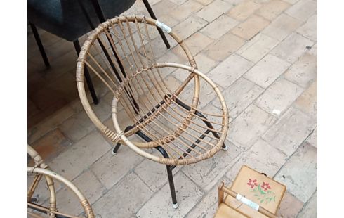 FAUTEUIL ENFANT ROTIN