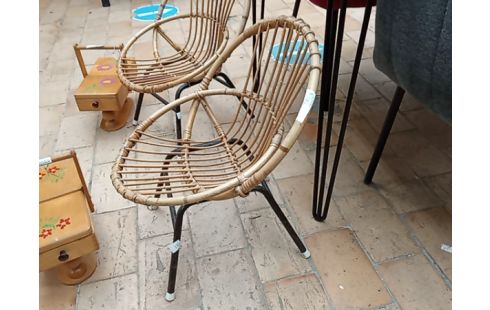 FAUTEUIL ENFANT ROTIN