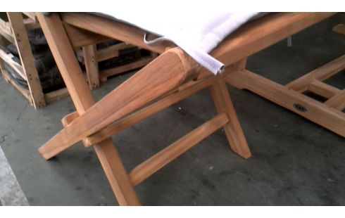 6 CHAISES DE JARDIN TECK SET