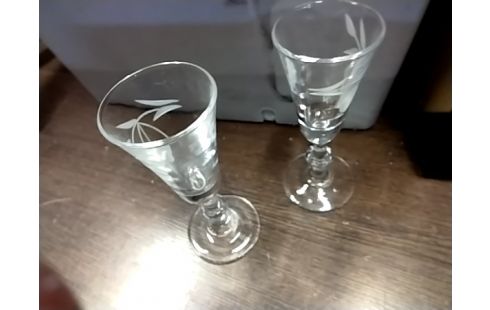 VERRES Pm lot de 2