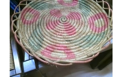 CORBEILLE OSIER COLORE